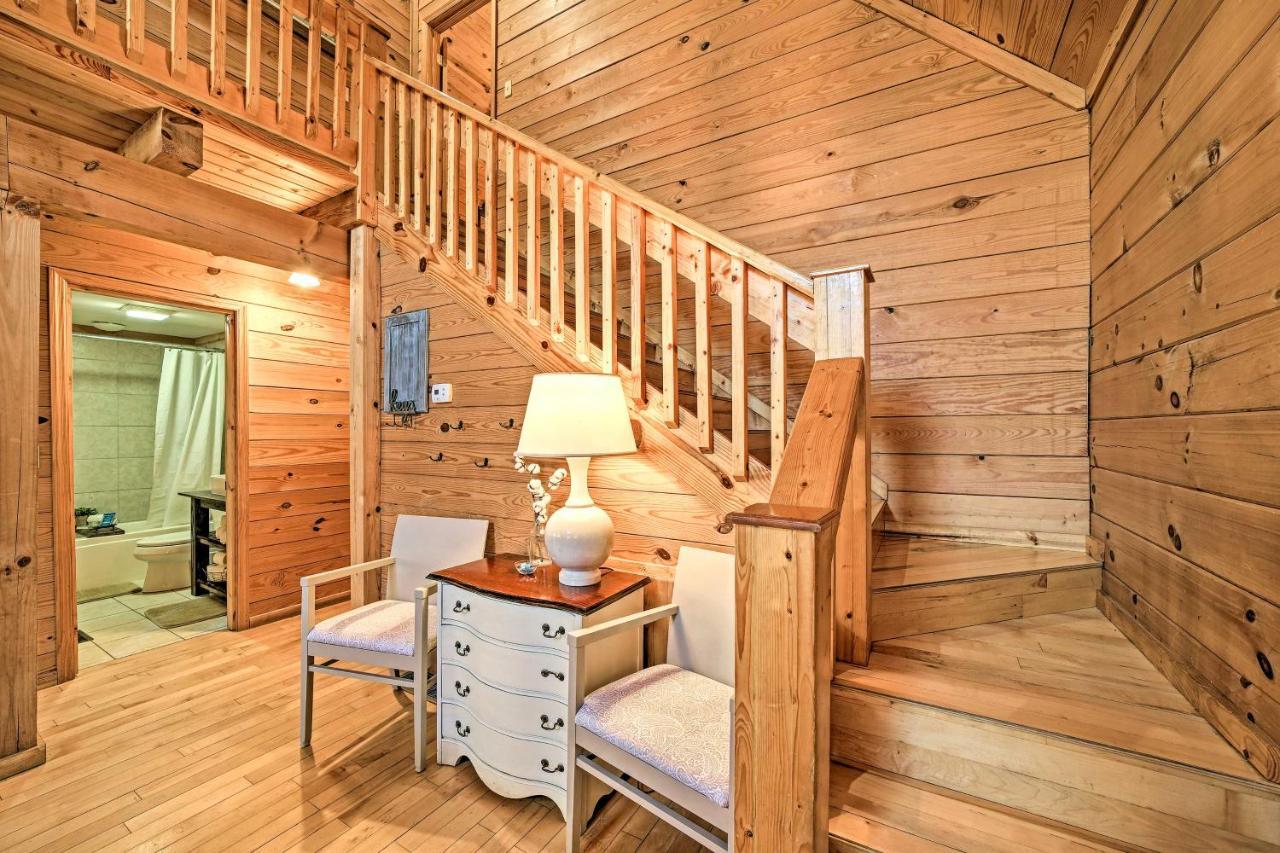 Creekside Bryson City Cabin With Private Hot Tub Luaran gambar
